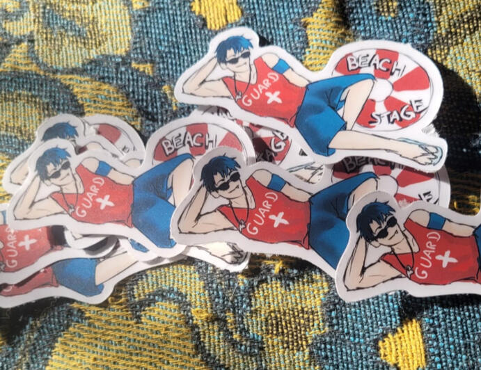 Lifeguard Ivan, Sticker, 2025